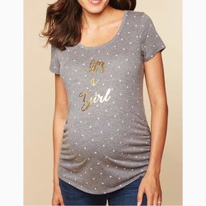 NWOT MM Girl Announcement Tee